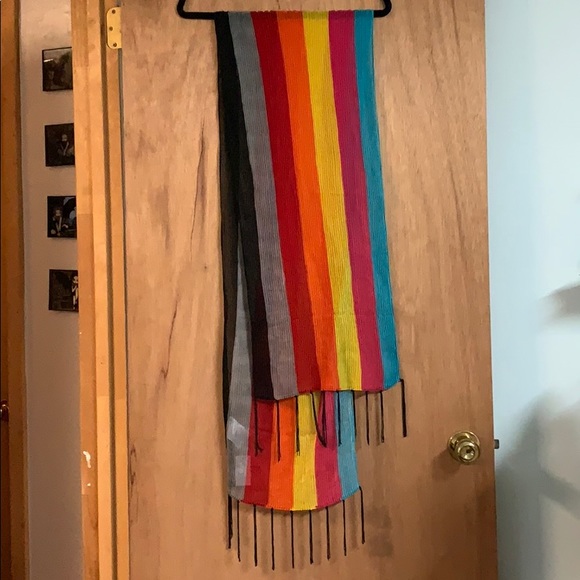 Icing SCARF OF MANY COLORS!! Dia de los Muertos - Picture 2 of 5